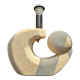 Stone sculptural lamp by Albert Tormos, France