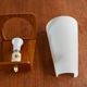 Louis Kalff NX 41 wall lamp opaline teak