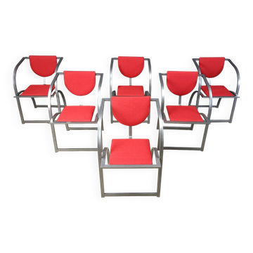 Sinus Dining Chairs from KFF, 1990s, Set of 6