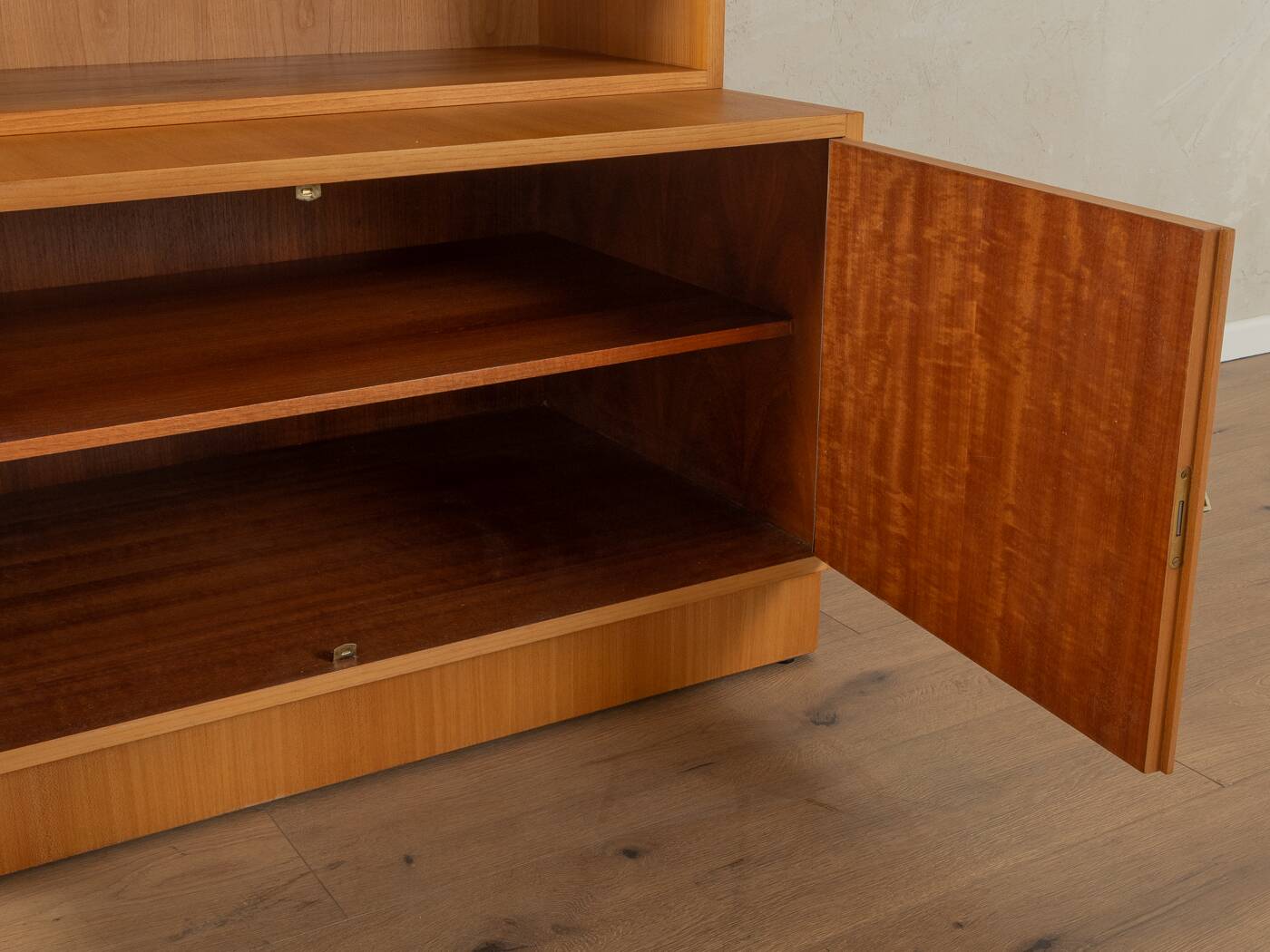 1960s two-piece secretary desk