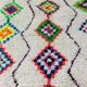 Handcrafted Moroccan Berber Rug 197 X 153 CM