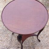 Old rotating pedestal table