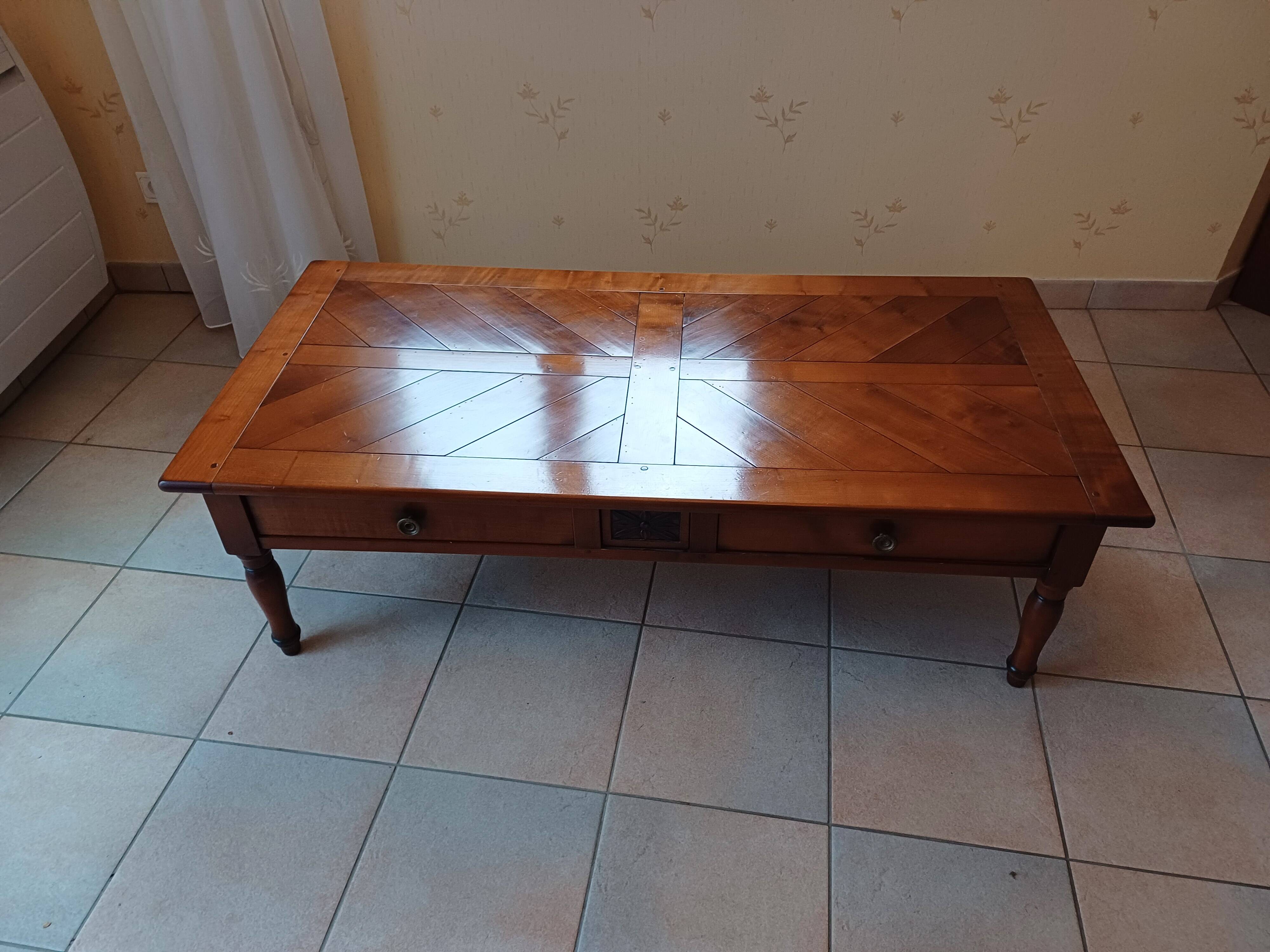 René Trotel rectangular coffee table