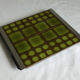 Vintage trivety ceramic and metal tiles