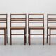 Set of 4 René Gabriel chairs