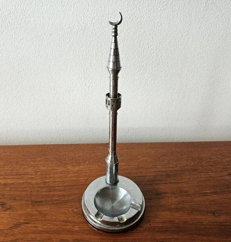 Rare Midcentury Model Eger Minaret Ashtray, Hungary, 1970s