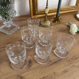 Vintage liqueur glasses