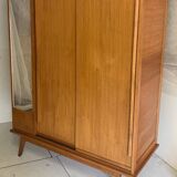 Armoire vintage pieds compas années 60