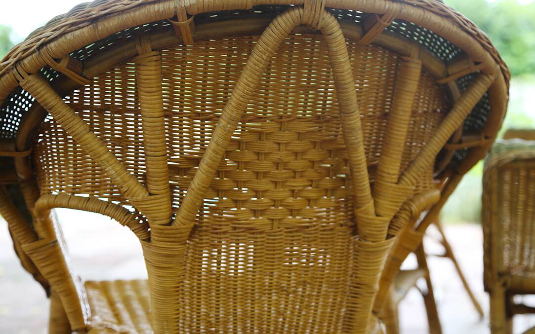Rattan Garden Furniture, Early 20th Century
