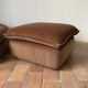 70' fireside chair and ottoman