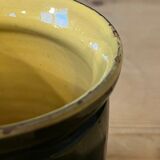 Jam jar with pear pattern Savoyard pottery