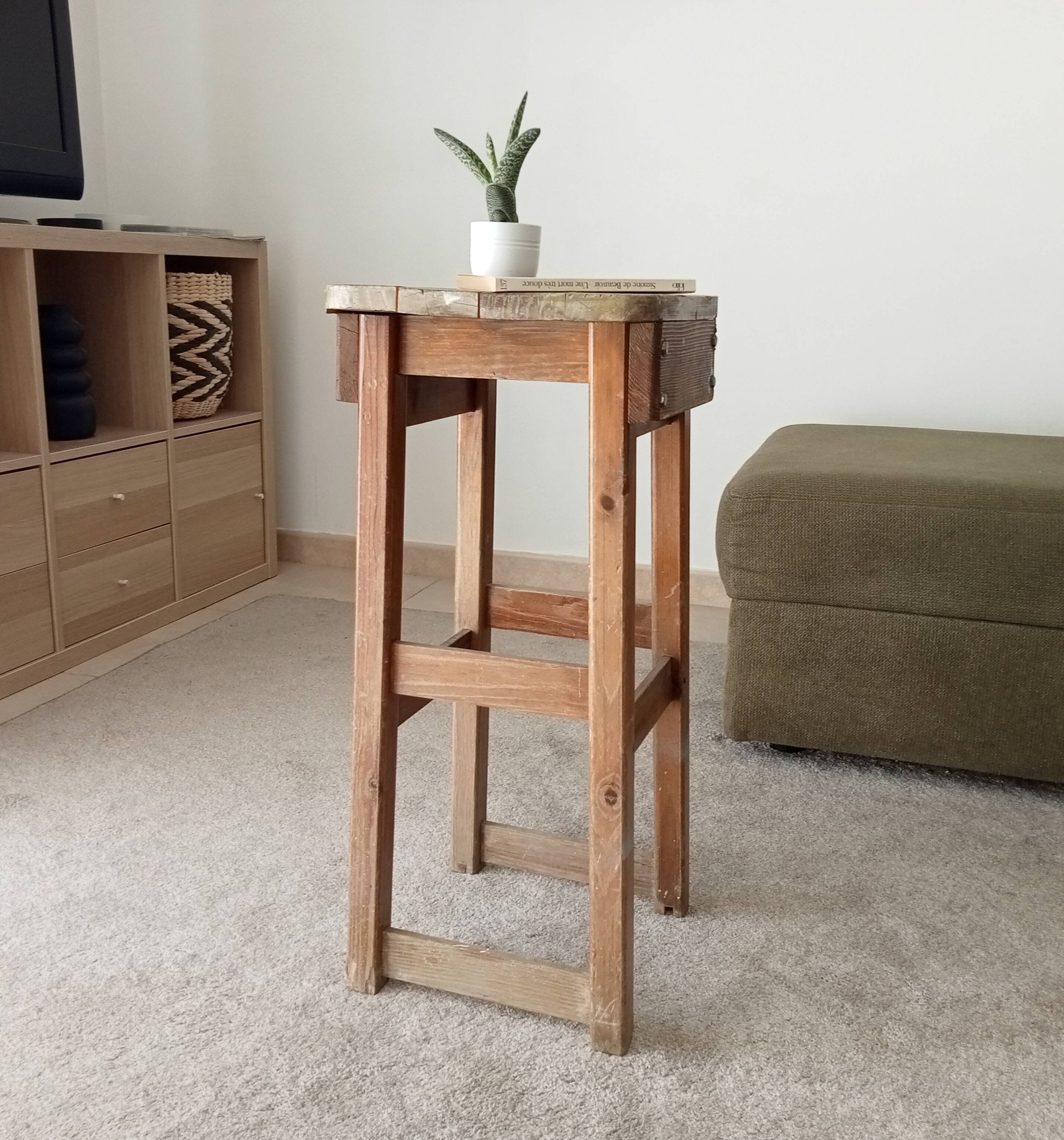 Tabouret ancien de peintre