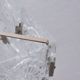 Glass Cube hanging for Kamenický Šenov, 1970s