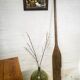 Old wooden oar