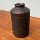 Brutalist vase from the mid-century German studio pottery by Gerhard Liebenthron, 1974.