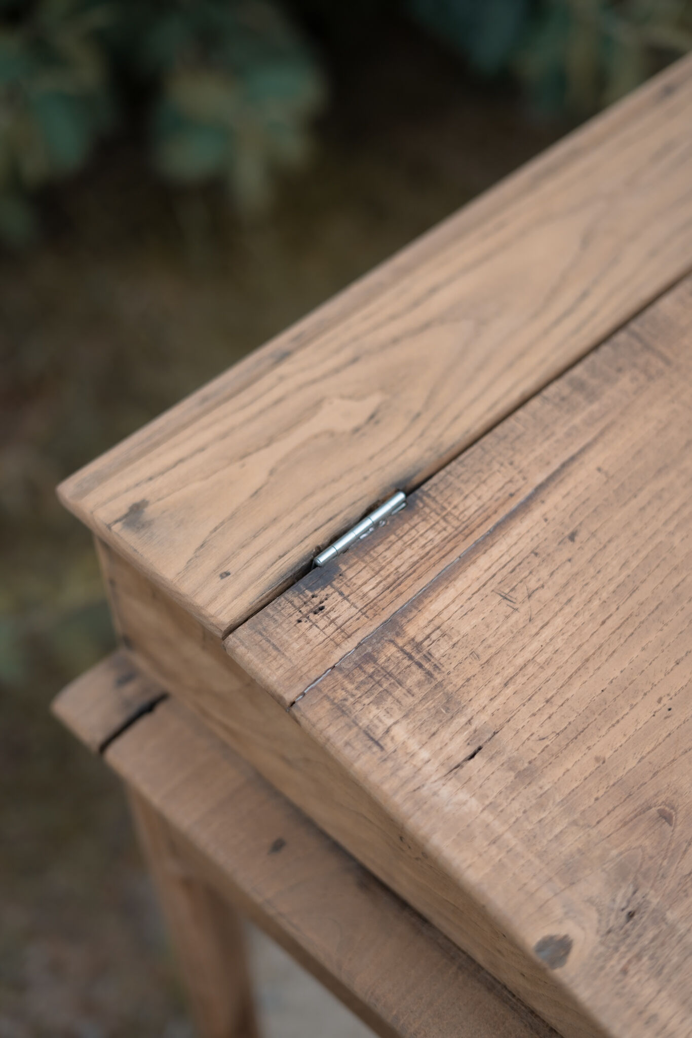 Renovated wooden desk