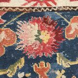 Tapis ancien portugais point arraiola 168x258 cm