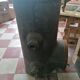old bathtub with its stove