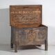 Antique Hand-Painted Wedding Chest (1846) #37