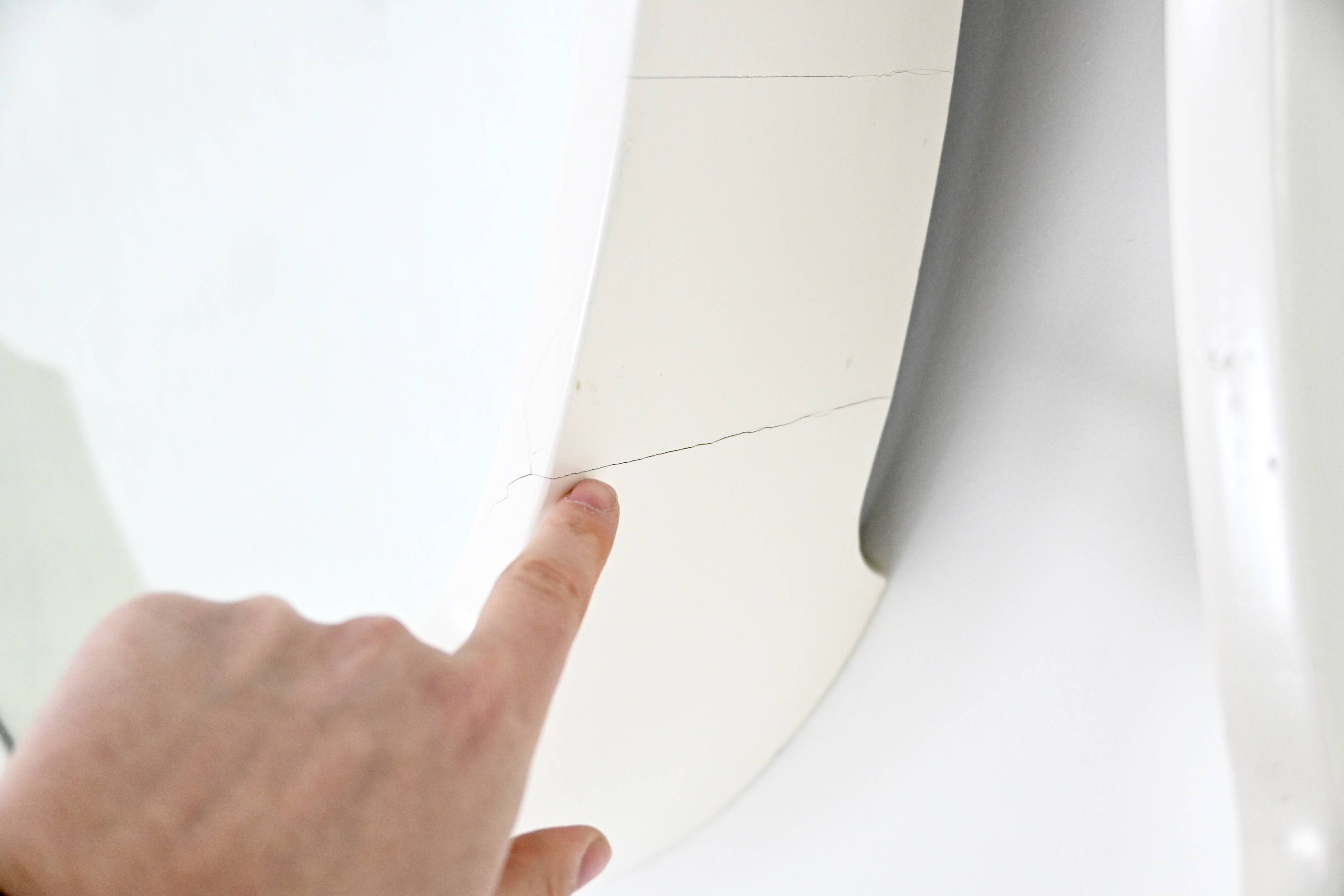 Pair of Italian mirrors, 1970s