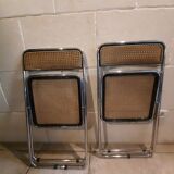 2 Midcentury folding chairs