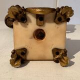 Paire de bougeoir, chandeliers en bronze