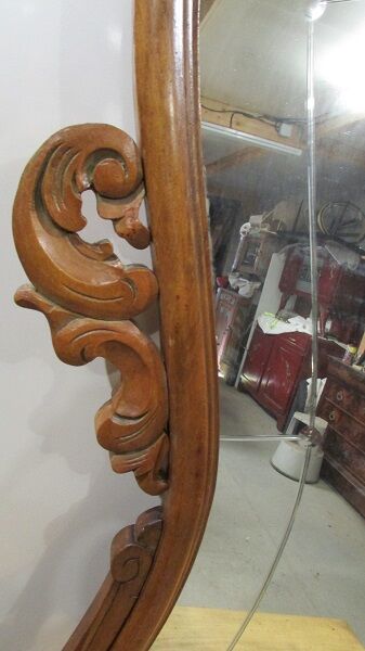 Antique mirror violin to pose or hang