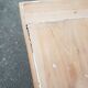 Old patina farm table turned feet