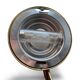 Articulated halogen lamp in chrome-plated brass – 1990s design – Italy