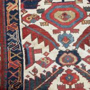Handmade antique collectible Northwest Persian runner 4' x 14.3' (122cm x 436cm) 1840s - 1B658