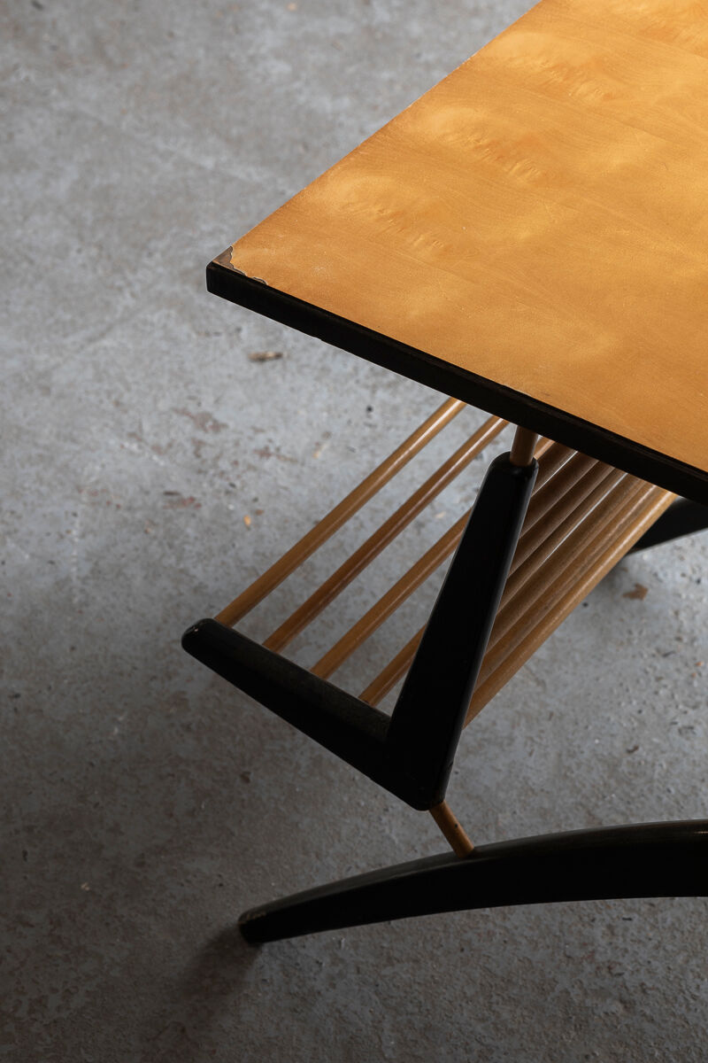 Table basse aux formes organiques, Slovénie, années 1960