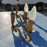 Paire d'Appliques en Bronze 19 ème