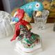 Nymphenburg porcelain parrot