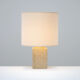Lampe de table en pierre d'Albert Tormos circa 1970