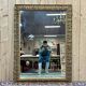 Gilded mirror from the 1930s - 1m09x1m48.