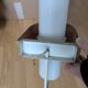 Pair of Louis Kalff NX40 teak and glass wall lights for Philips