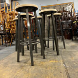 Suite of 6 stools