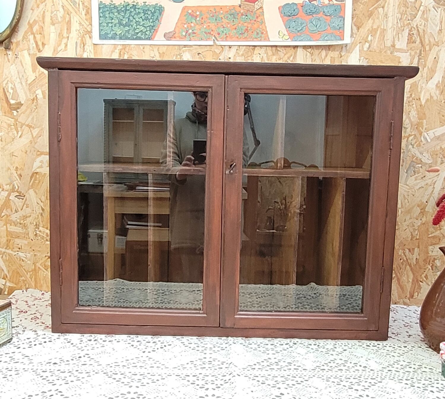 Antique display cabinet