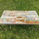 Vintage onyx and marble coffee table