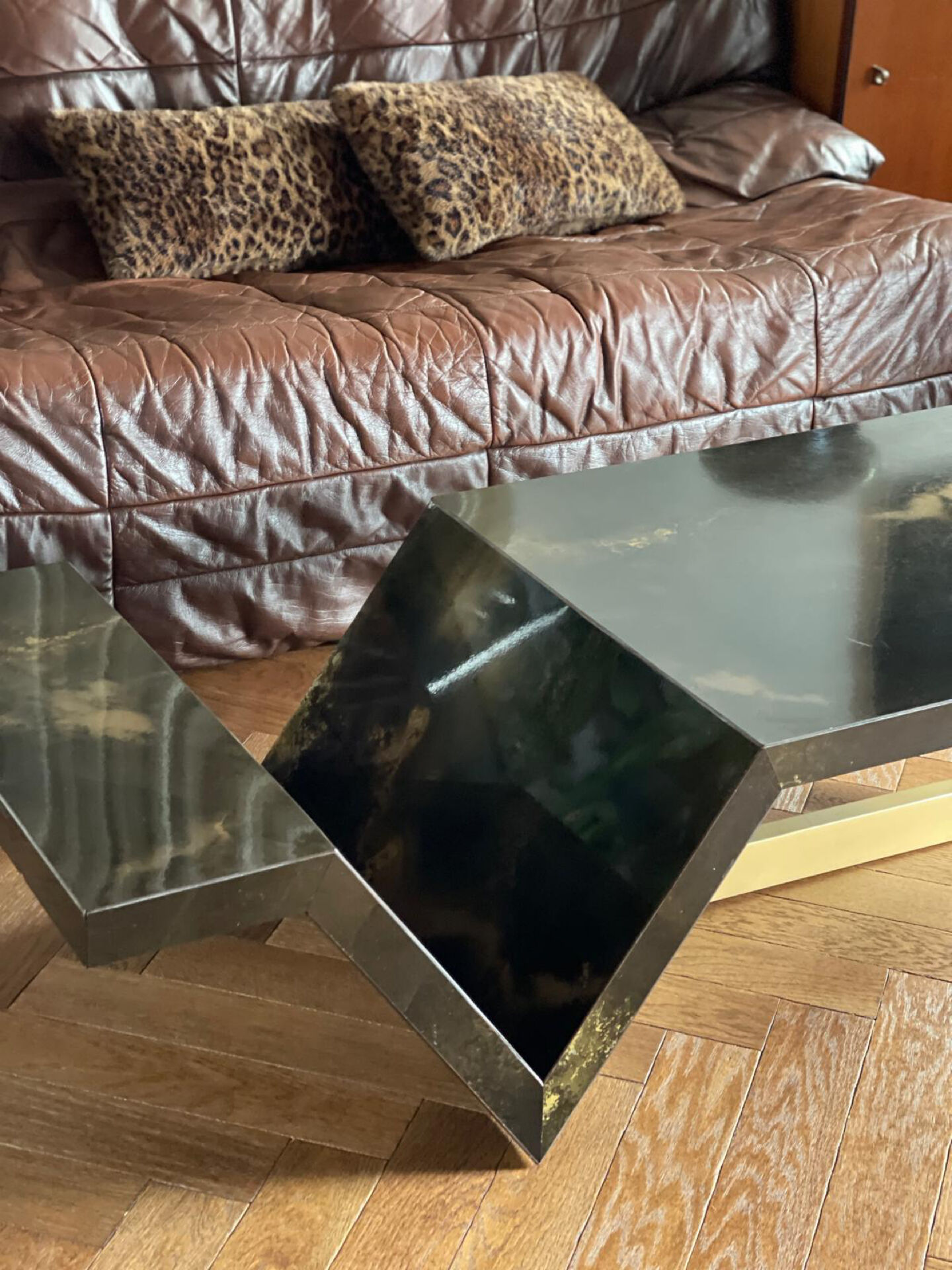 Guy Lefèvre coffee table "Solar Eruption" vintage 70s – Design