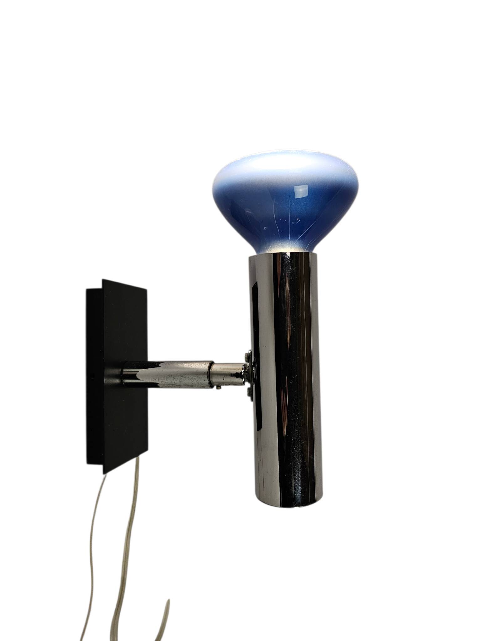 Dutch OMI - Koch & Lowy - Space Age - wall spotlight - chrome - metal - 3rd