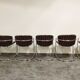 Gastone Rinaldi Dining chairs, 1970s