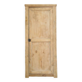 Grande bonnetière ancienne en bois bruit rénovée