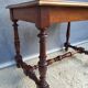 Louis XIII walnut desk • Small centre table in Renaissance style