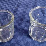Lot de 8 pots anciens  de confiture utiles en automne taille diverse