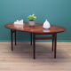 Table ovale en palissandre d'Arne Vodder, Sibast 1950