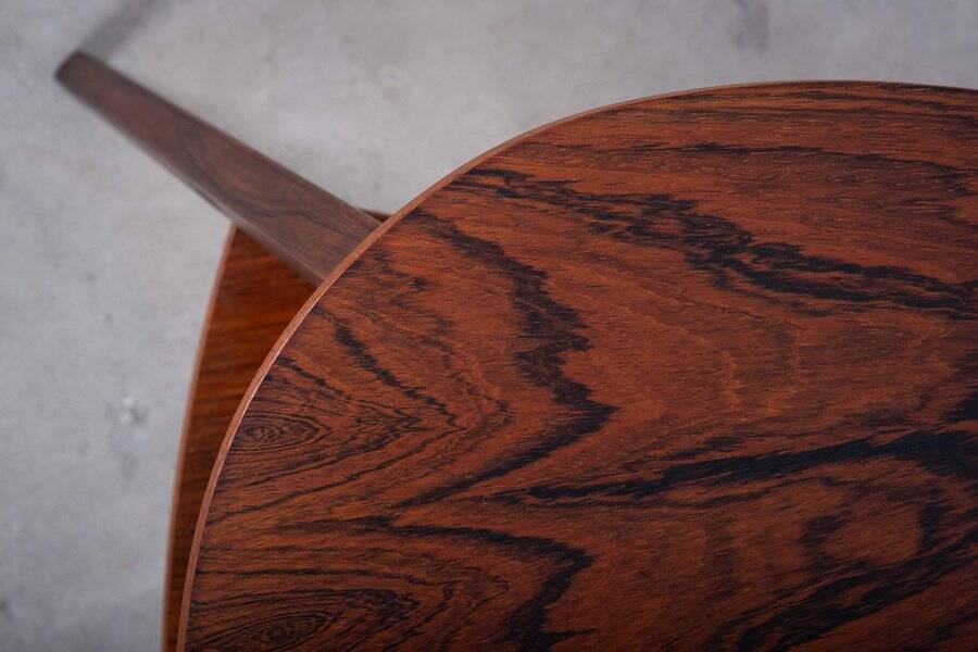 Rosewood Side Table by Holger Georg Jensen, Denmark, 1960s