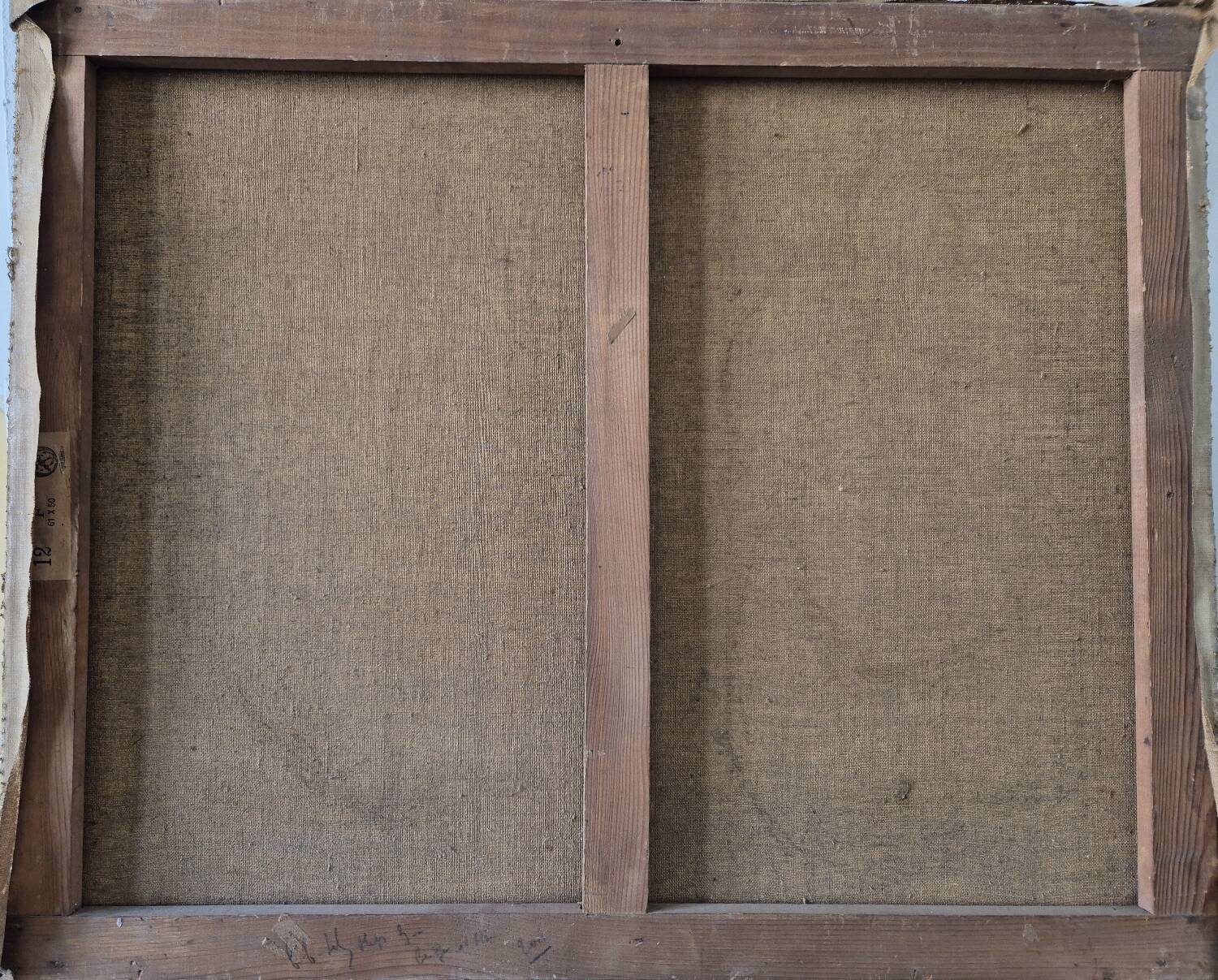 Mansion, oil by PG Klein