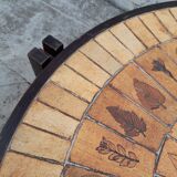 Coffee table by Roger Capron Vallauris model Herbier