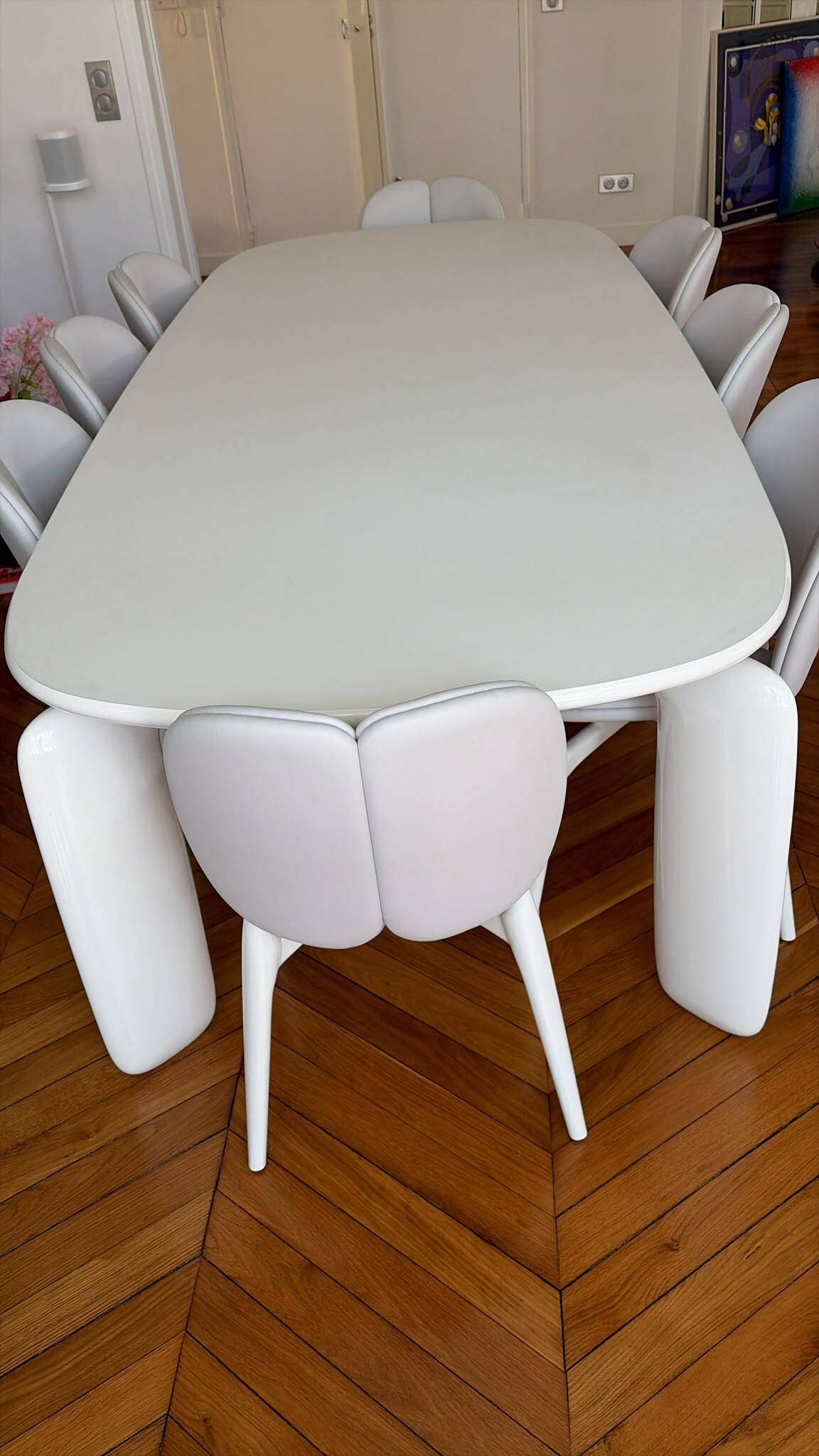 Roche bobois pulp table and chair set